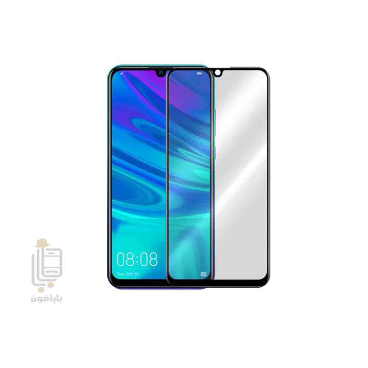 محافظ  تمام چسب شیشه ای مدل 3D  برای گوشی هوآوی P Smart 2019